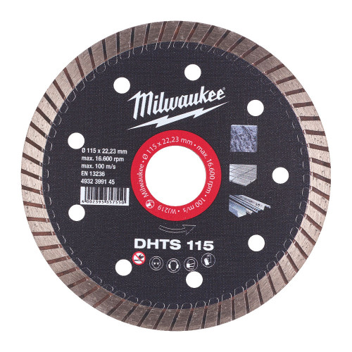 Disc diamantat Profesional DHTS, 115mm, 4932399145