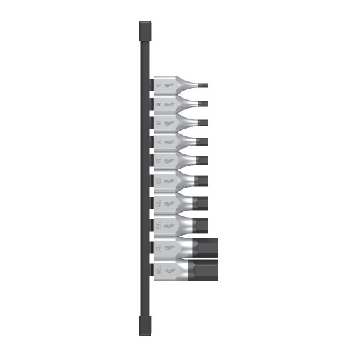 Set chei tubulare cu bit Hex cu patrat 1/2", sistem metric, 10buc, 4932480853