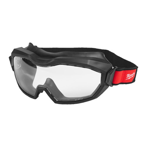 Ochelari de protectie Goggle, profil inalt, ventilati, cu lentila transparenta, 4932493435