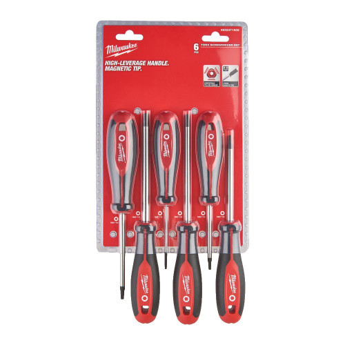 Set de surubelnite cu maner cu trei-fete Torx, 6buc, 4932471809